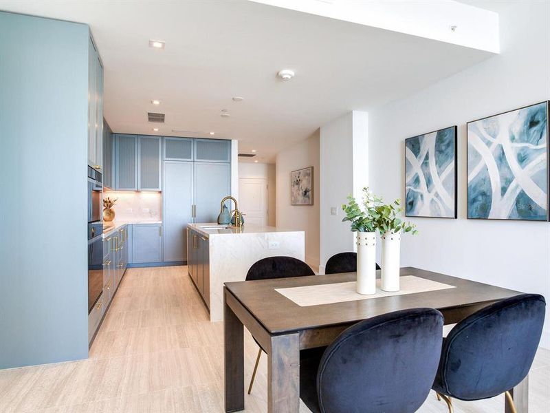 Furnished interior view inside a new home in , Tampa (Image 58).