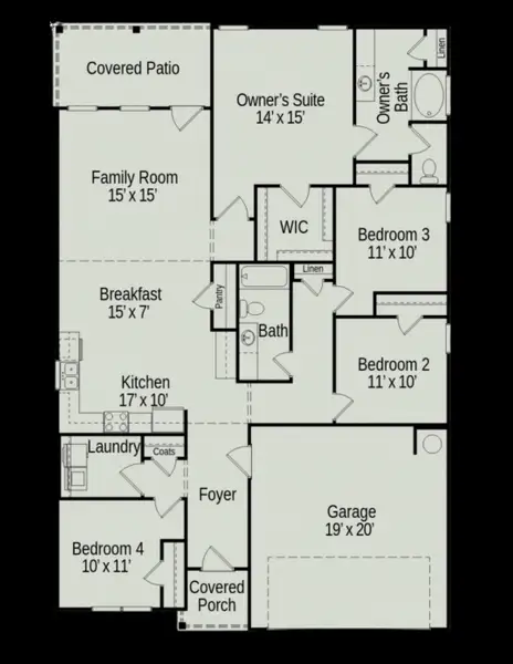 The Hampton Floorplan