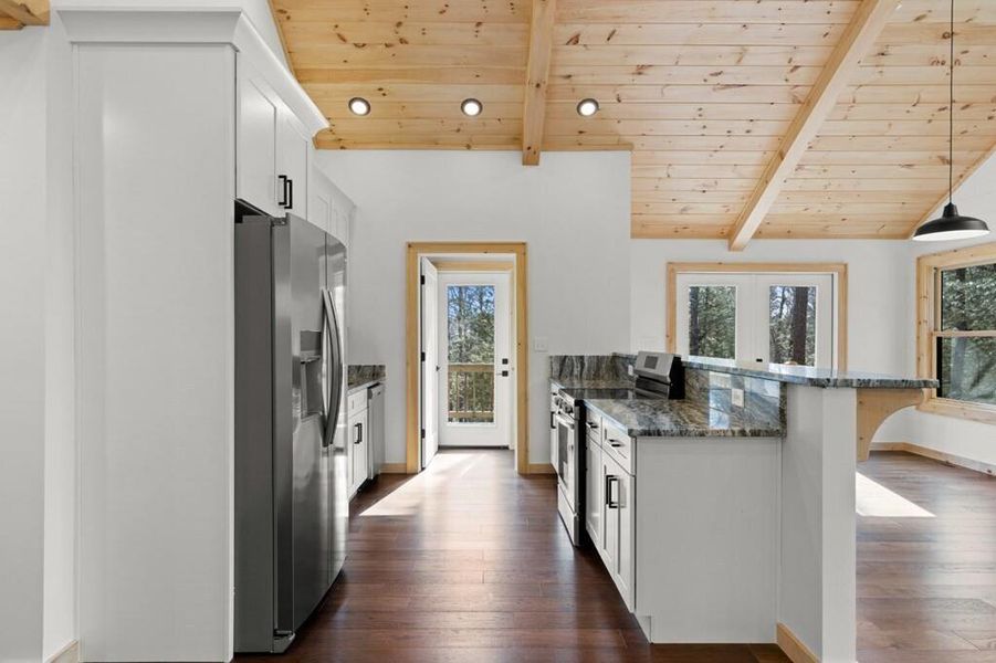 Furnished interior view inside a new home in , Morganton (Image 9).