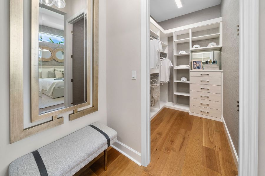 Representative furnished interior of a home built from the Horizon by GL Homes in Valencia Sky (55+), Naples (Image 13).