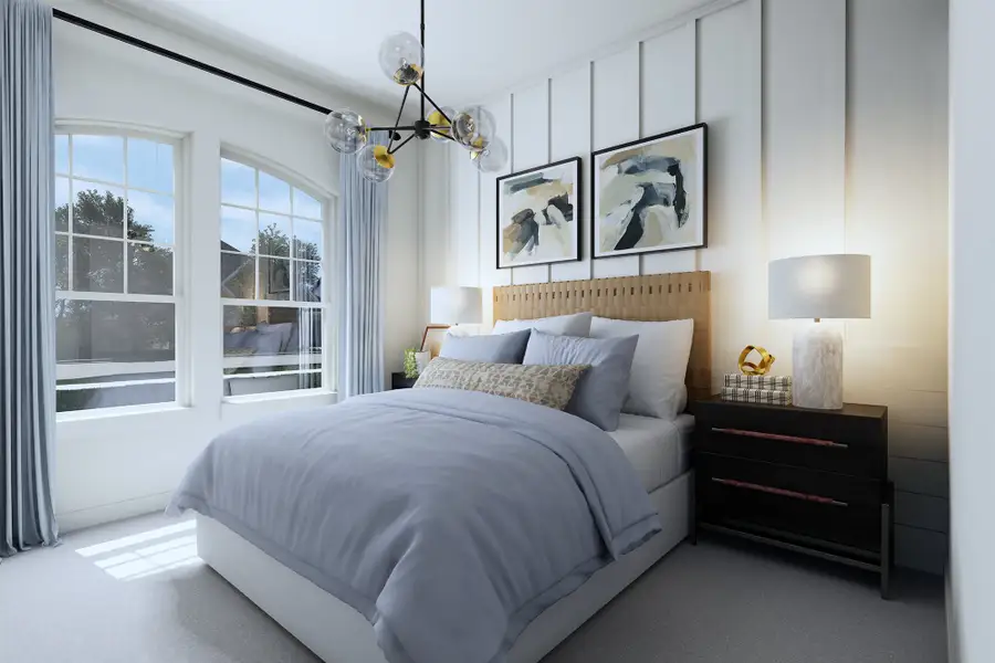 Representative furnished interior of a home built from the The Magnolia by David Weekley Homes in Crighton Cove - Signature Series, Conroe (Image 3).