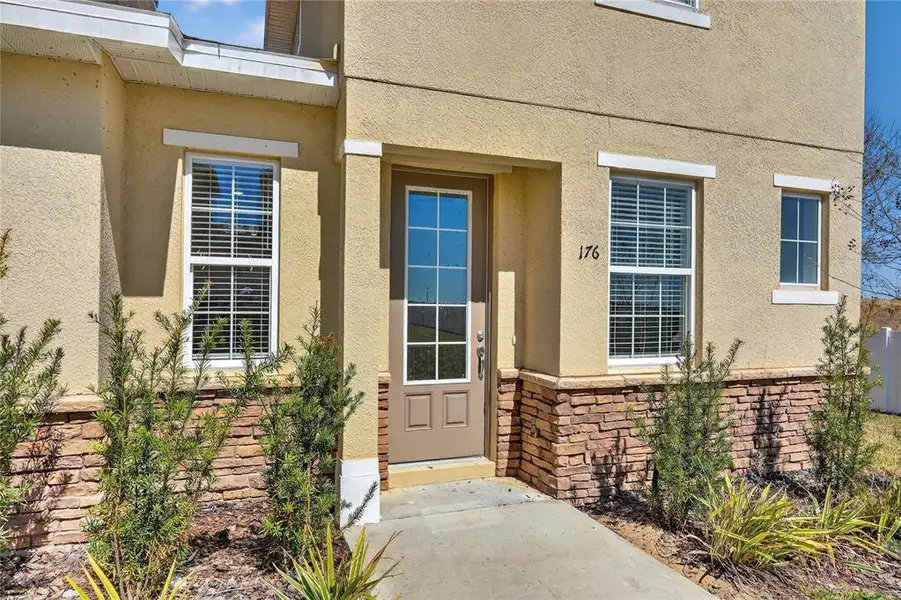 Exterior details and patio area of a home in , Davenport (Image 3).