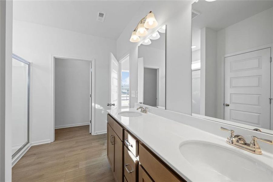 Furnished interior view inside a new home in Laurel Ridge, Rock Spring (Image 20).
