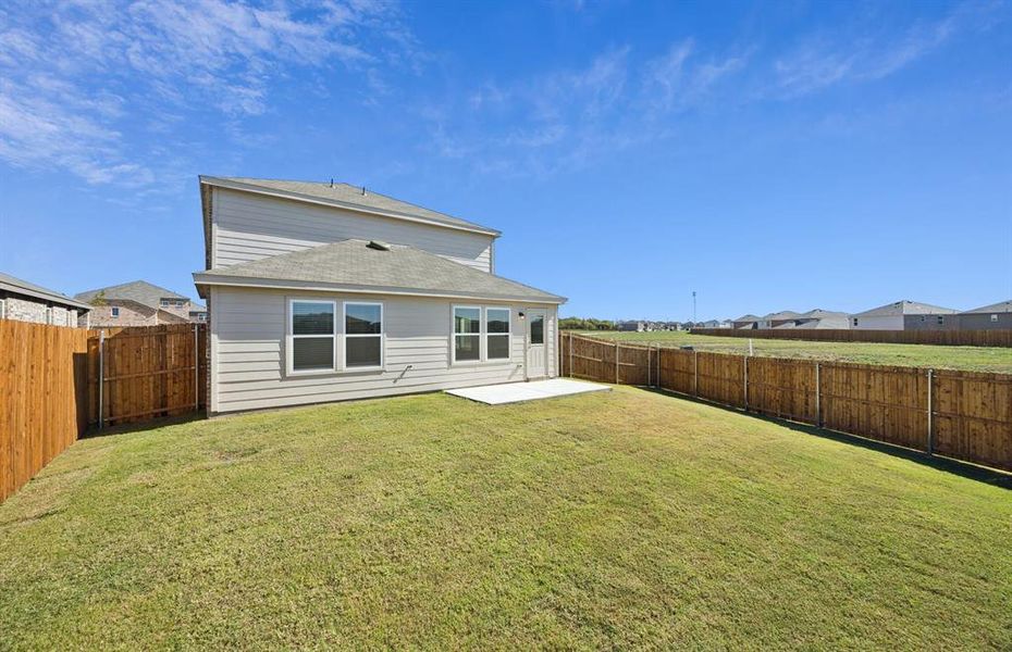 Oversized yard Oversized yard