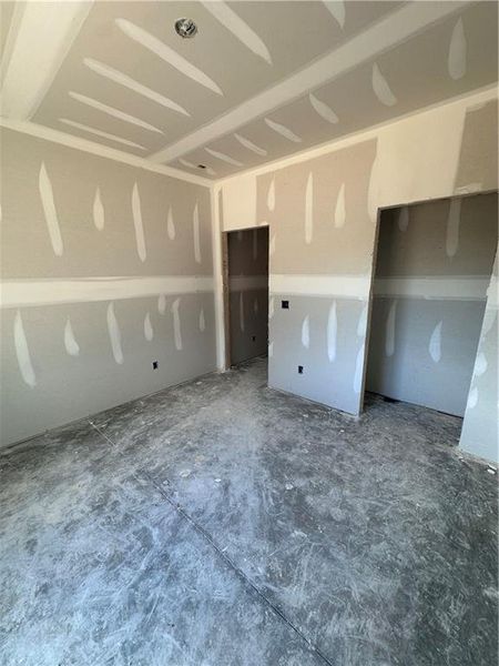 In-progress construction of a new home in , Cumming, GA (Image 14).