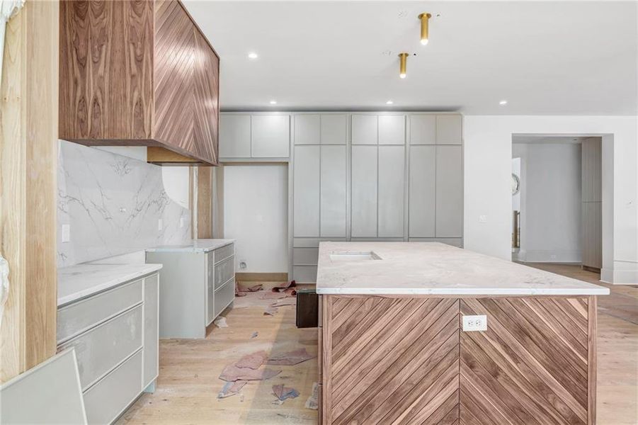 Furnished interior view inside a new home in , Atlanta (Image 8).