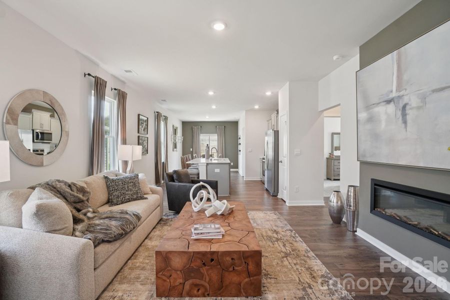 Photos are representative - model home