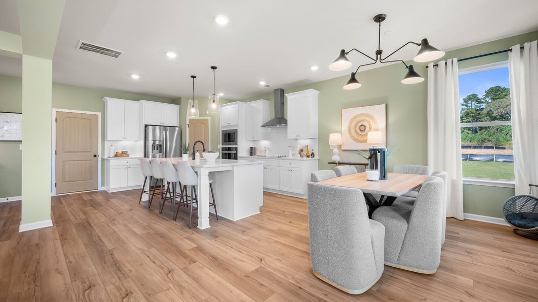 Representative furnished interior of a home built from the Clarity by DRB Homes in Northcroft, Loganville (Image 16).