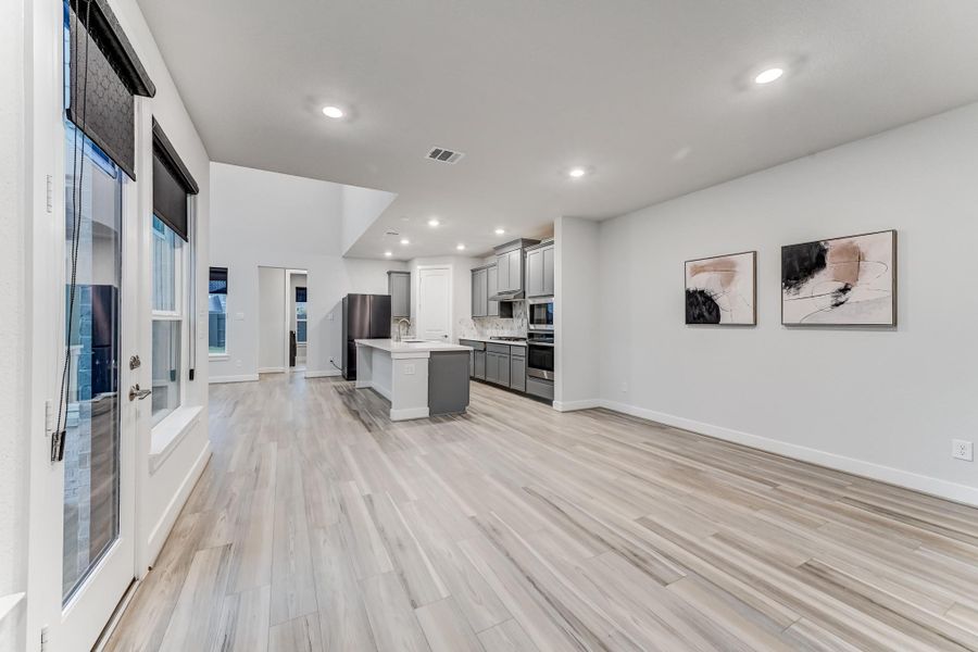 Spacious, unfurnished interior of a new home in , Cypress (Image 37).