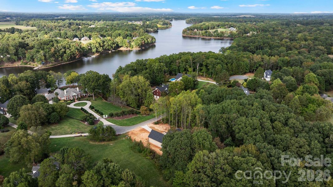Aerial View to Lake Twitty Aerial View to Lake Twitty