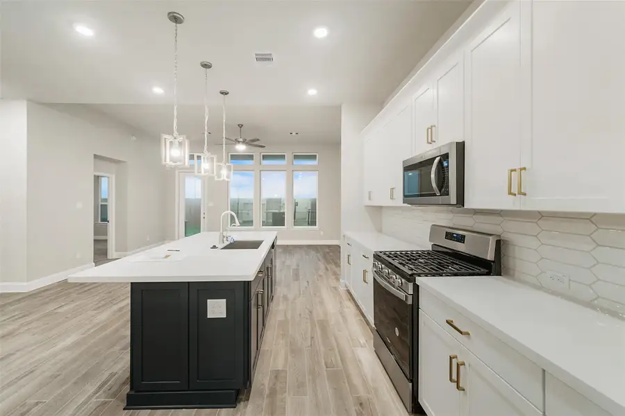 Furnished interior view inside a new home in Bridgeland: Signature Collection, Cypress (Image 11).