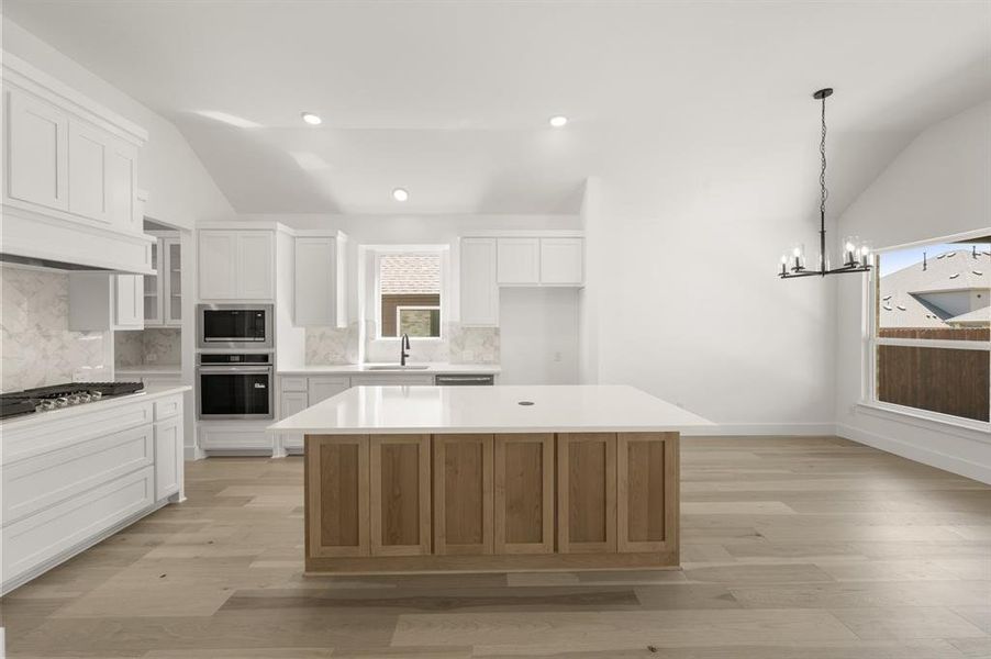 Furnished interior view inside a new home in Westside Preserve, Midlothian (Image 9).