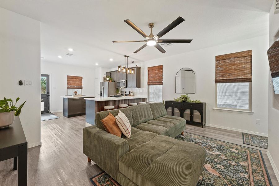 Furnished interior view inside a new home in Maple Heights, Porter (Image 13). Furnished interior view inside a new home in Maple Heights, Porter (Image 13).