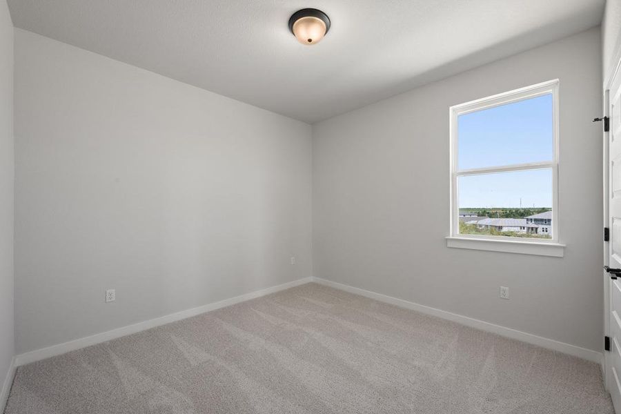 Spacious, unfurnished interior of a new home in Terrace Collection At Turner's Crossing, Buda (Image 31).