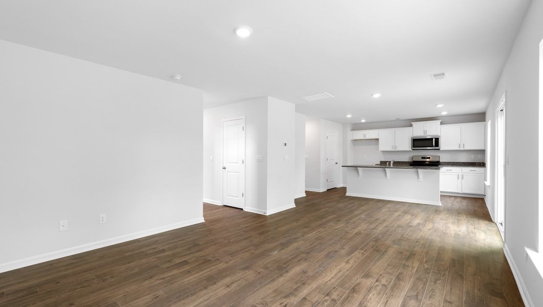 Representative unfurnished interior of a home built from the BELHAVEN by D.R. Horton in Waverly Station, Greenwood (Image 17).