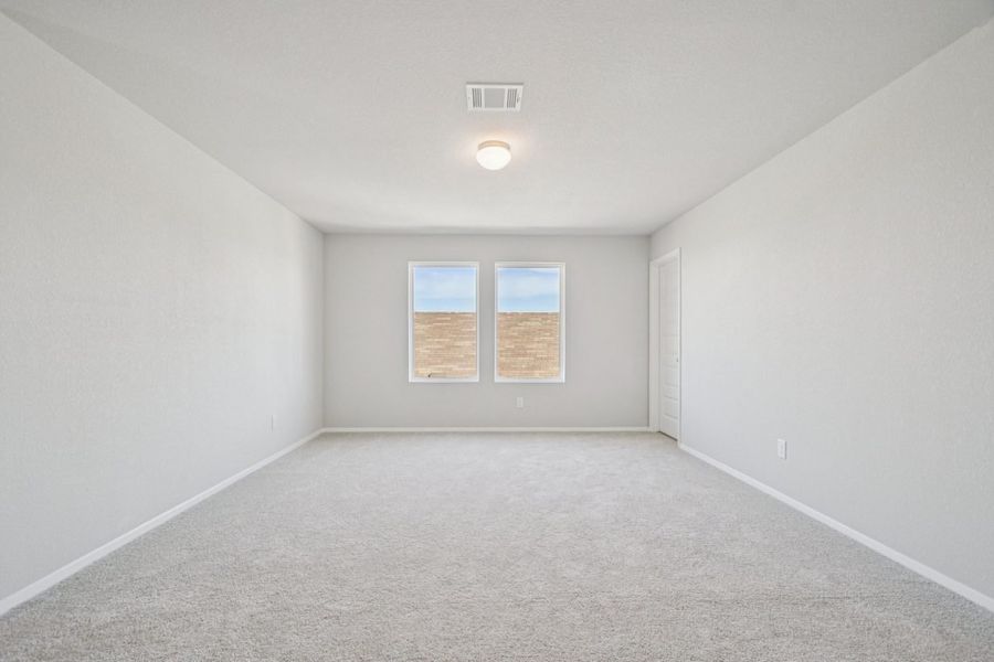 Representative unfurnished interior of a home built from the Azalea 2446 by Brohn Homes in Azalea, Pattison (Image 15). Representative unfurnished interior of a home built from the Azalea 2446 by Brohn Homes in Azalea, Pattison (Image 15).