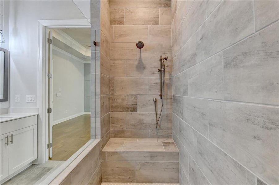 Close-up of interior finishes inside a home in , Buford (Image 21).
