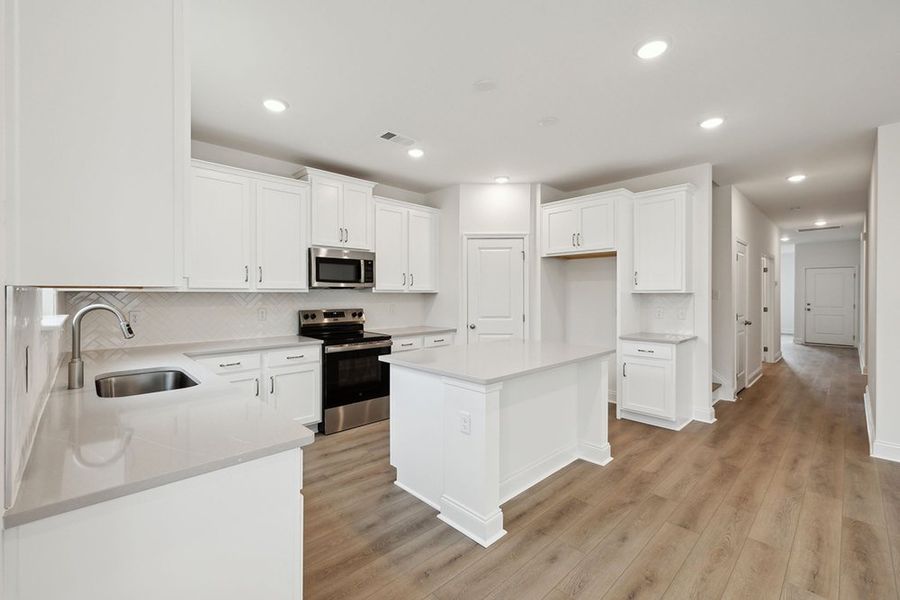 Kitchen to Foyer Entry