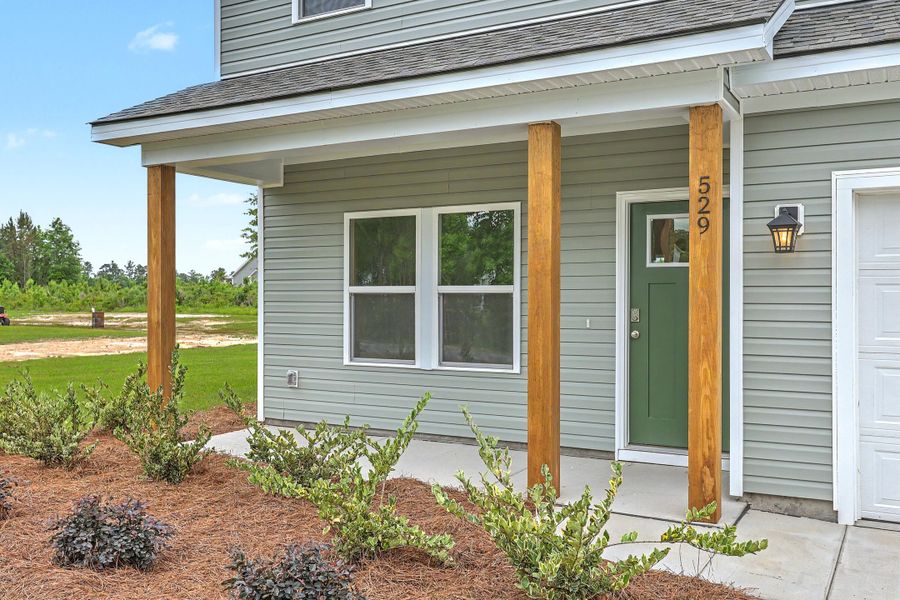 Exterior details and patio area of a home in , Holly Hill (Image 2). Exterior details and patio area of a home in , Holly Hill (Image 2).