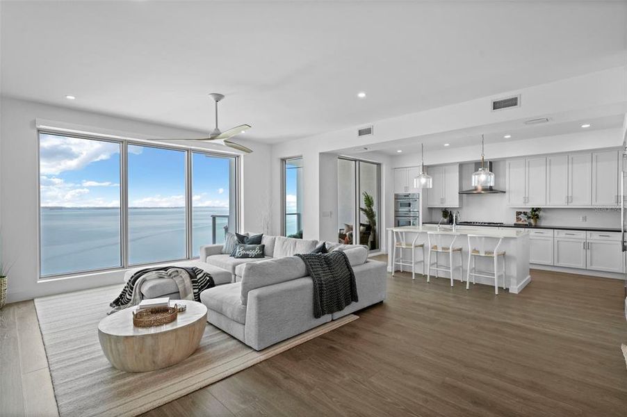 Furnished interior view inside a new home in Altura Bayshore, Tampa (Image 45). Furnished interior view inside a new home in Altura Bayshore, Tampa (Image 45).