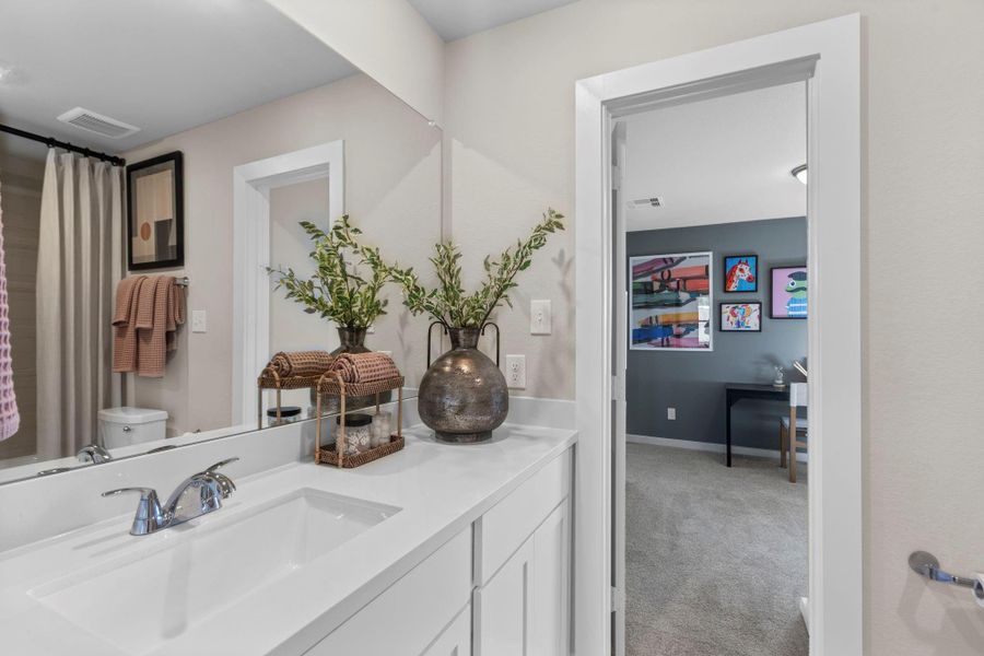Furnished interior view inside a new home in Cypress Green, Hockley (Image 11).