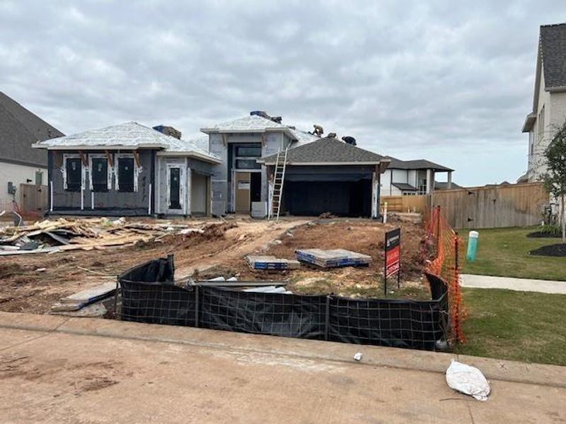 Extra feature is the double door entry.