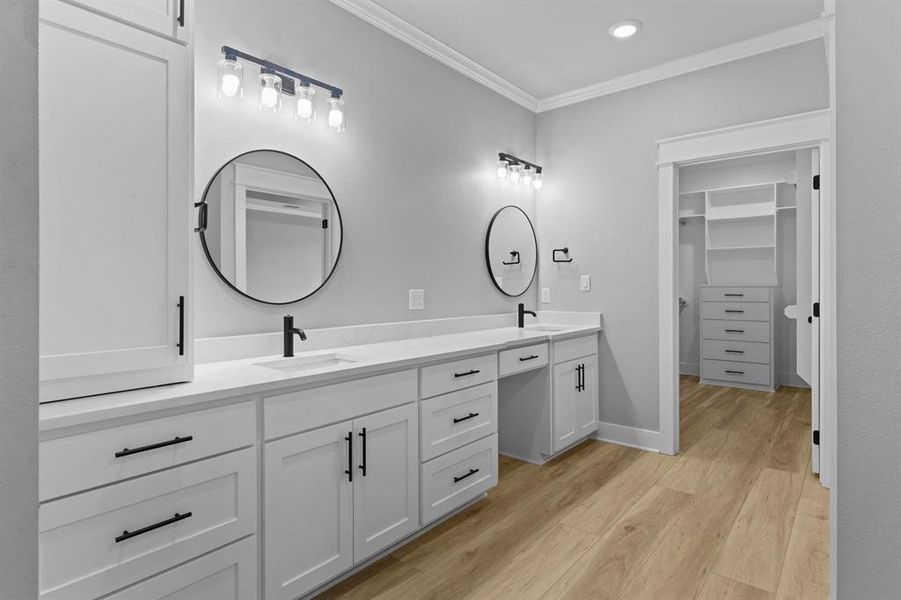 Furnished interior view inside a new home in , Tyler (Image 10).