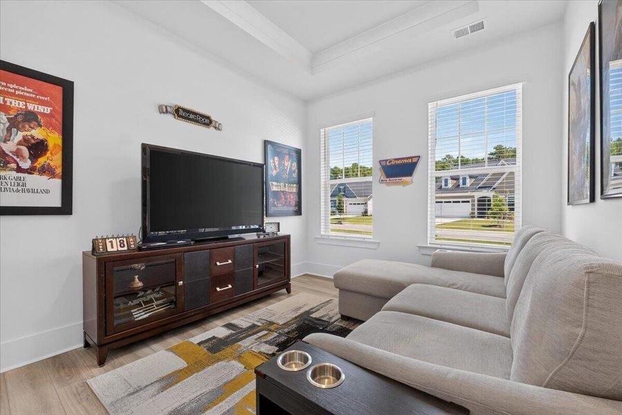 Furnished interior view inside a new home in Summerwind Crossing at Lakes of Cane Bay, Summerville (Image 16).