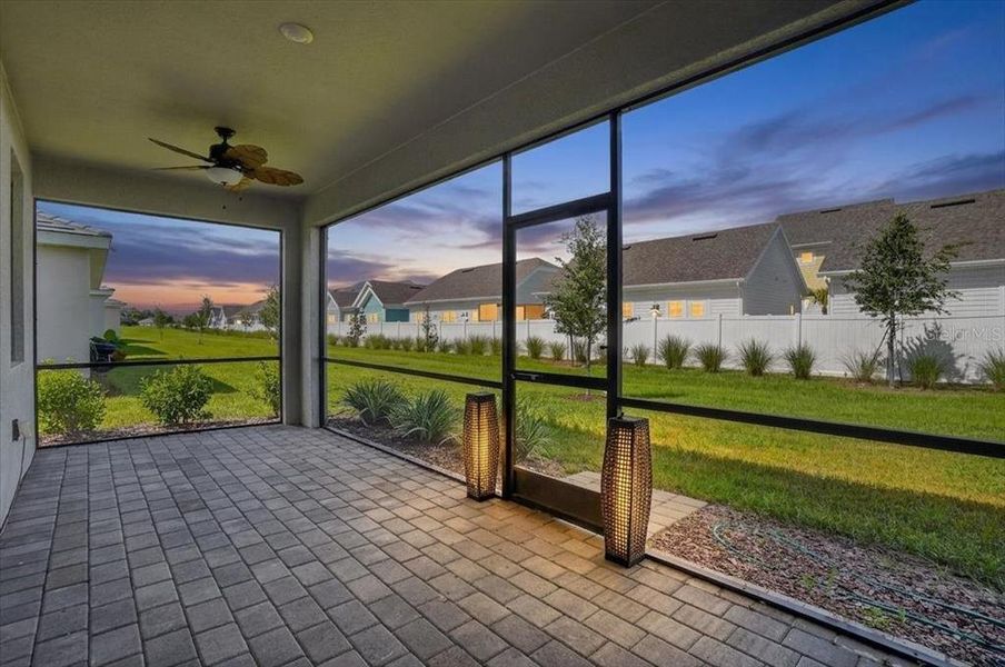 Exterior details and patio area of a home in , Venice (Image 26). Exterior details and patio area of a home in , Venice (Image 26).
