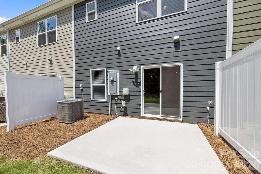 Exterior details and patio area of a home in , Monroe (Image 26).