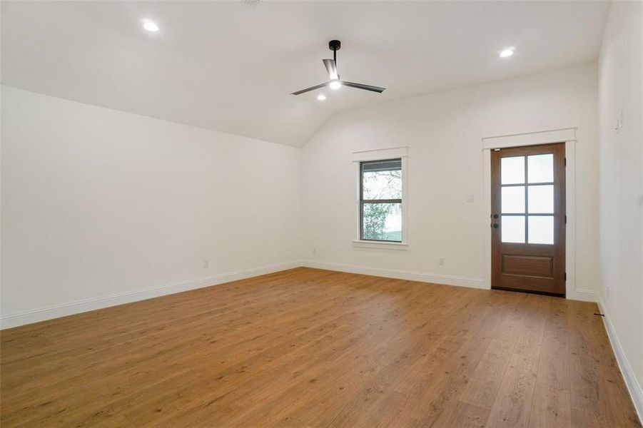 Spacious, unfurnished interior of a new home in , Godley (Image 15).