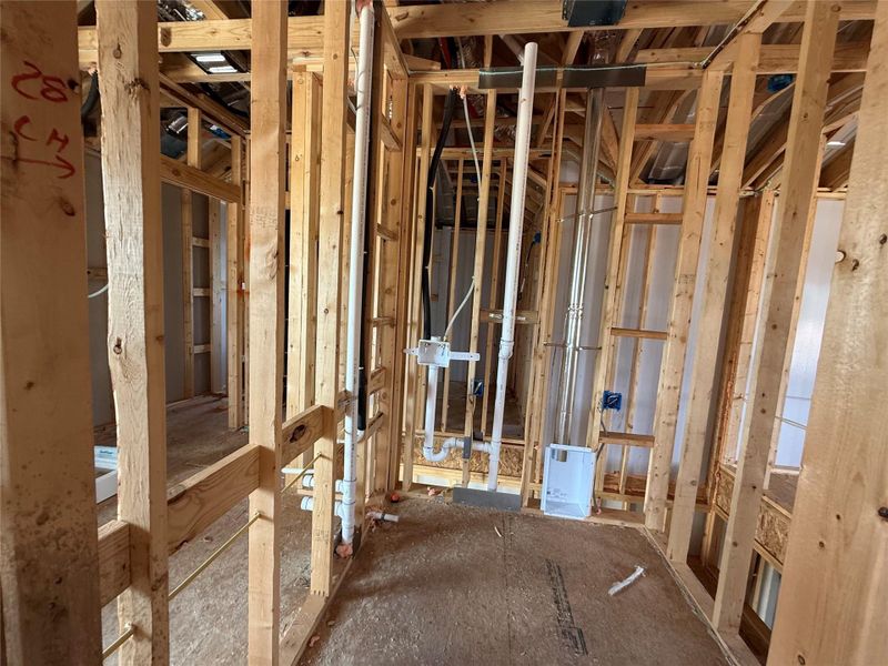 In-progress construction of a new home in The Cottages at La Cima, San Marcos, TX (Image 13). In-progress construction of a new home in The Cottages at La Cima, San Marcos, TX (Image 13).