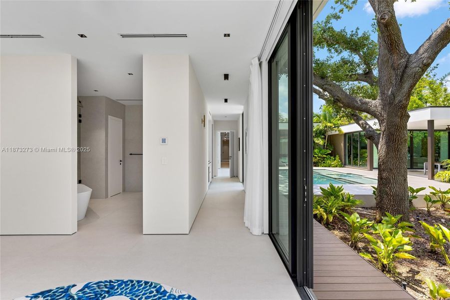 Front exterior of a new home in , Pinecrest, FL, highlighting curb appeal (Image 32).