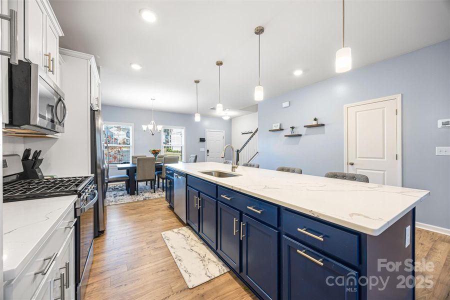 Furnished interior view inside a new home in , York (Image 17).