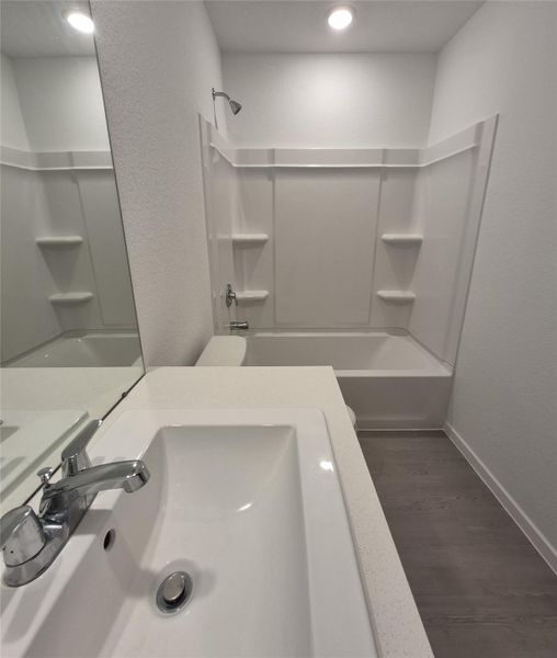 Secondary bathroom