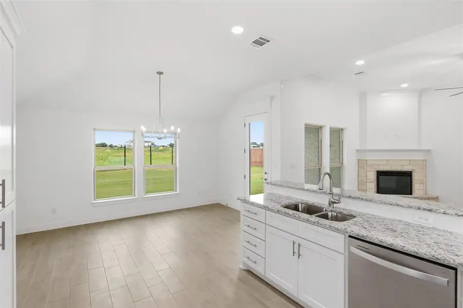 Furnished interior view inside a new home in , Tolar (Image 5).