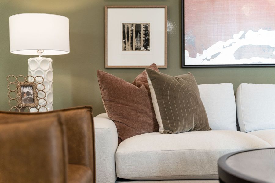 Furnished interior view inside a new home in Delaney Reserve, Deland (Image 32).