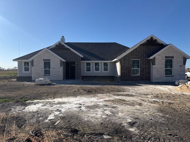 In-progress construction of a new home in Terra Escalante, Blue Ridge, TX (Image 6).