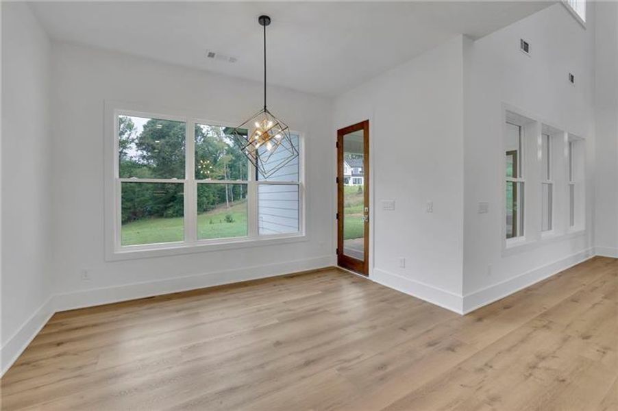 Spacious, unfurnished interior of a new home in , Canton (Image 25).