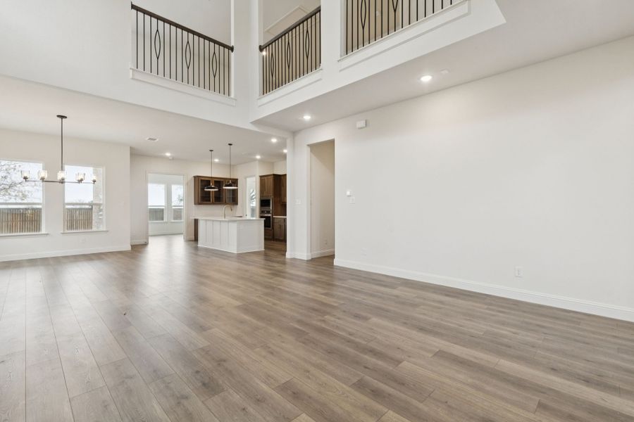 Spacious, unfurnished interior of a new home in Timberbrook, Justin (Image 13). Spacious, unfurnished interior of a new home in Timberbrook, Justin (Image 13).