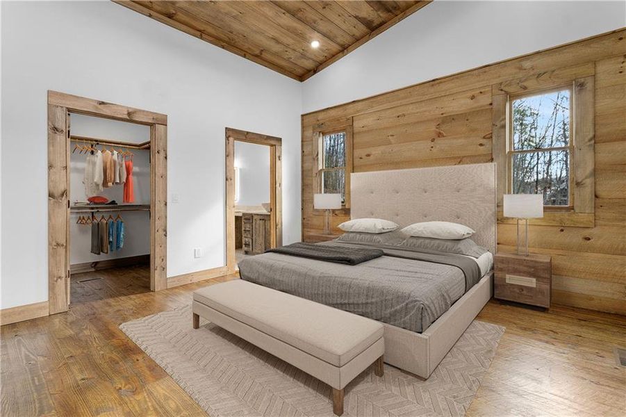Furnished interior view inside a new home in , Mineral Bluff (Image 7).