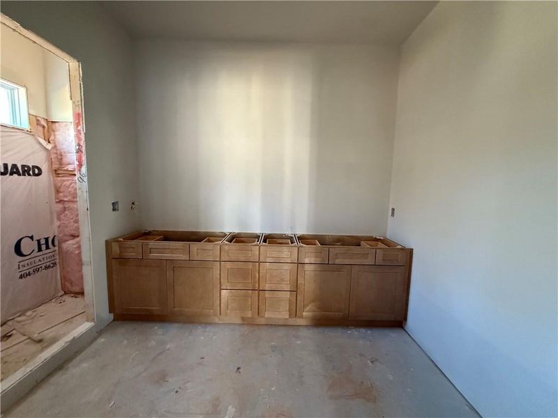 In-progress construction of a new home in , Pendergrass, GA (Image 17).