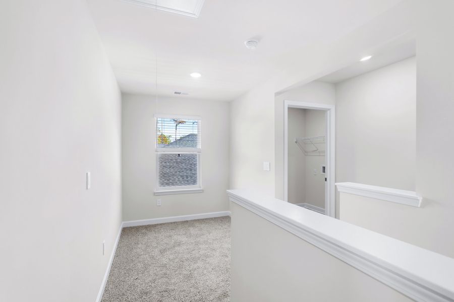 A separate work/ study area is a great spot to customize. A separate work/ study area is a great spot to customize.