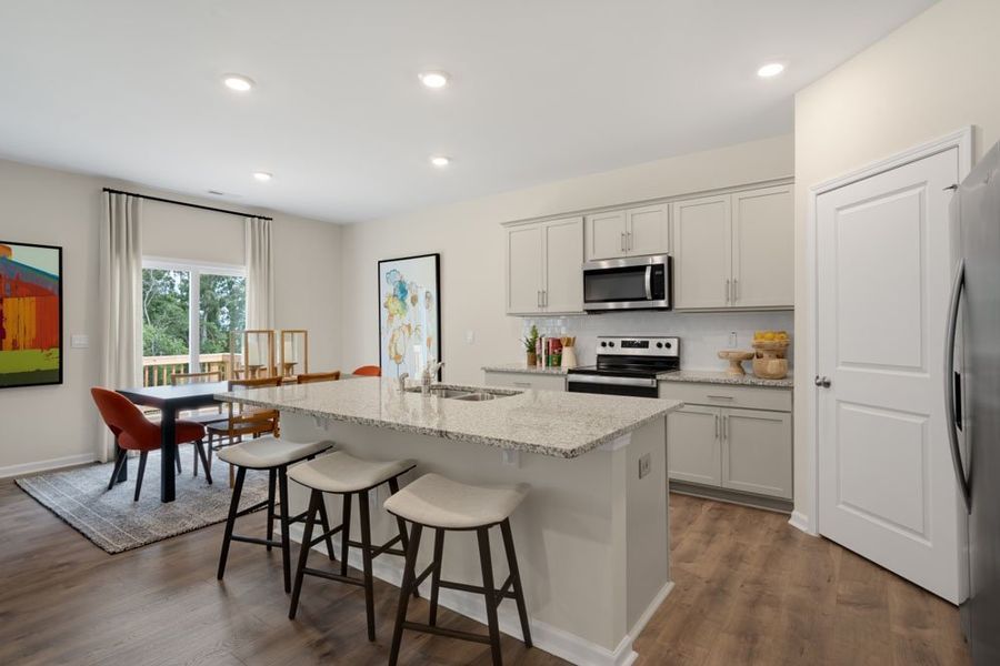 Representative furnished interior of a home built from the Hayden by D.R. Horton in Southbury, Carthage (Image 7). Representative furnished interior of a home built from the Hayden by D.R. Horton in Southbury, Carthage (Image 7).