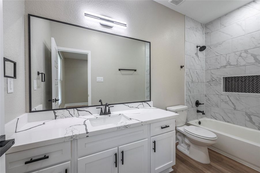 Furnished interior view inside a new home in , Houston (Image 5).