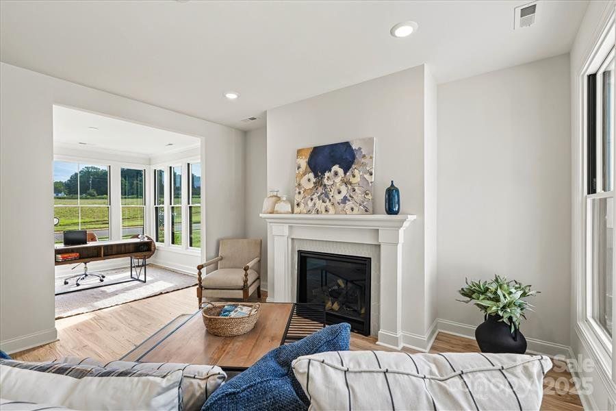 Furnished interior view inside a new home in The Courtyards at Lake Davidson, Mooresville (Image 15).