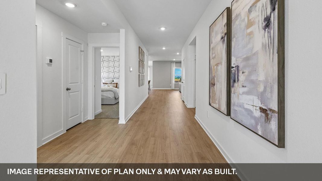 Spacious, unfurnished interior of a new home in Monarch Ranch, Manor (Image 20). Spacious, unfurnished interior of a new home in Monarch Ranch, Manor (Image 20).
