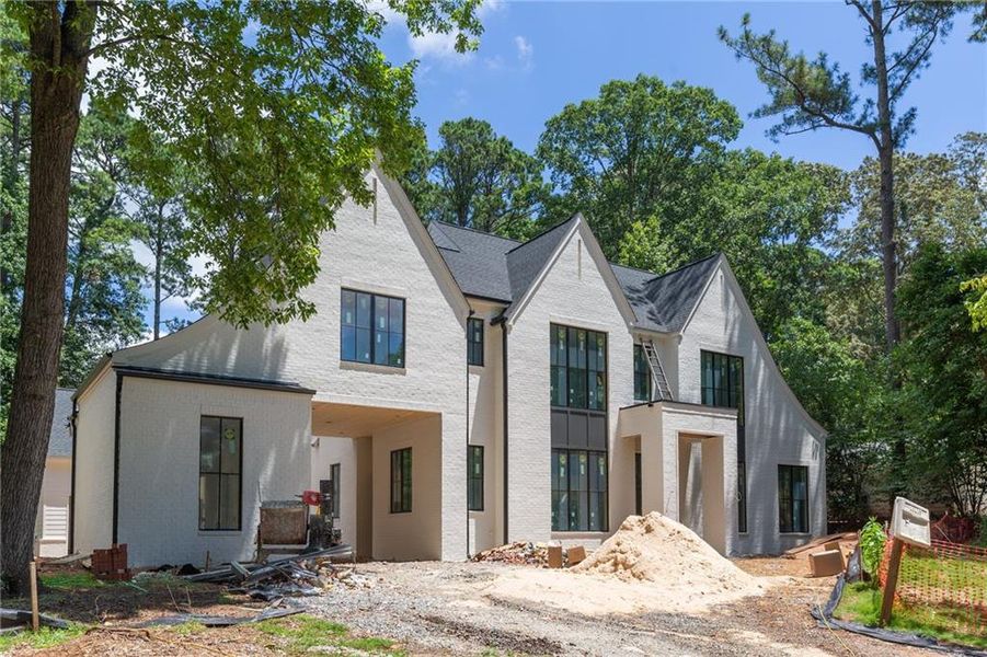 In-progress construction of a new home in , Alpharetta, GA (Image 21). In-progress construction of a new home in , Alpharetta, GA (Image 21).