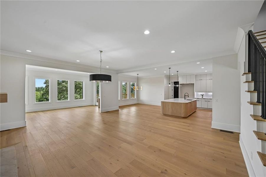 Spacious, unfurnished interior of a new home in , Buford (Image 29).
