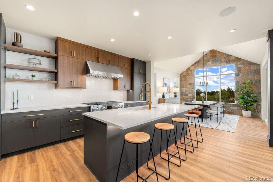 Furnished interior view inside a new home in , Parker (Image 16).